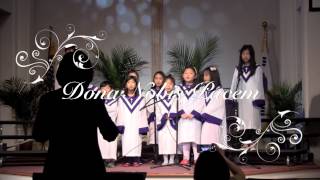 2013.03 Children's Choir on Easter Cantata