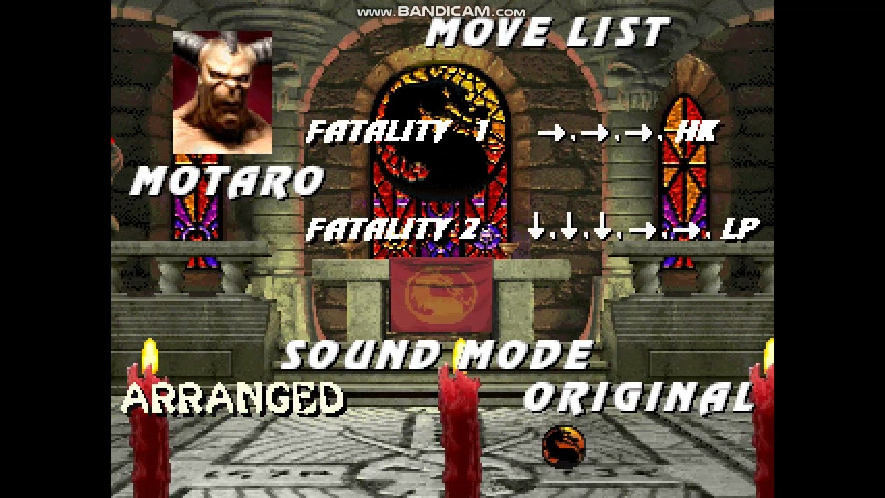 All Omegapsycho's Motaro's Fatalities (ft. Ermac being killed)