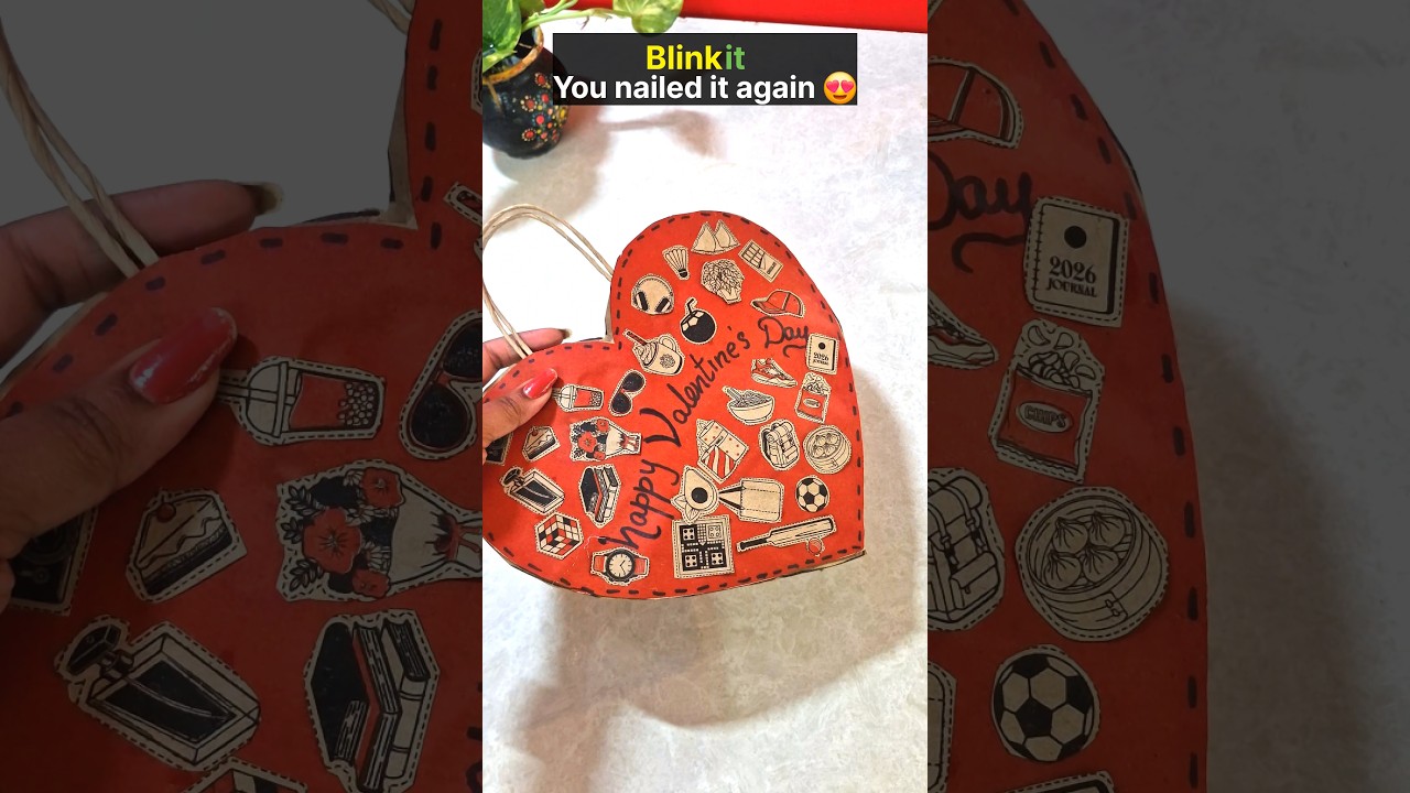 letsblinkit ...When blinkit creative Valentine's Gift 
