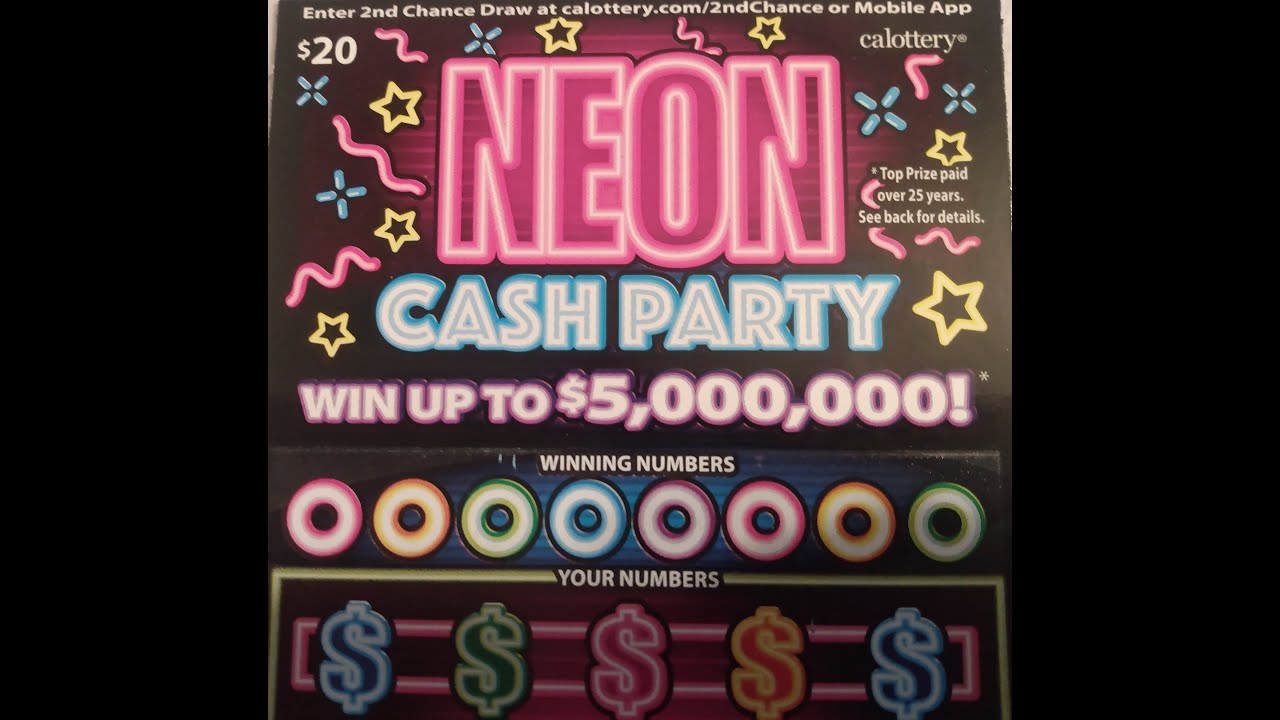Neon Cash Party20X Hump Day Scratcher Day YouTube