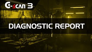 Creating Diagnostic Report with G scan3