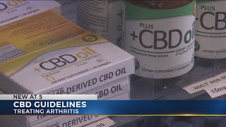 Guidelines released for use of CBD for arthritis relief