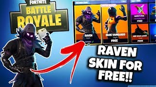 HOW TO GET NEW *RAVEN* SKIN FOR FREE!! - FORTNITE BATTLE ROYALE