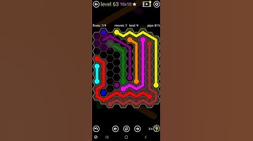 How To Solve Flow Free Hexes 10x10 Mania Level 63 Board Walk Through Solution Walkthrough