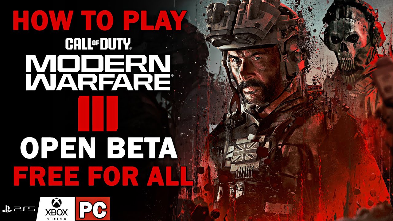 How to DOWNLOAD Modern Warfare 2 Beta FREE! (COD Modern Warfare II Beta  Download Free) COD MW2 Beta 