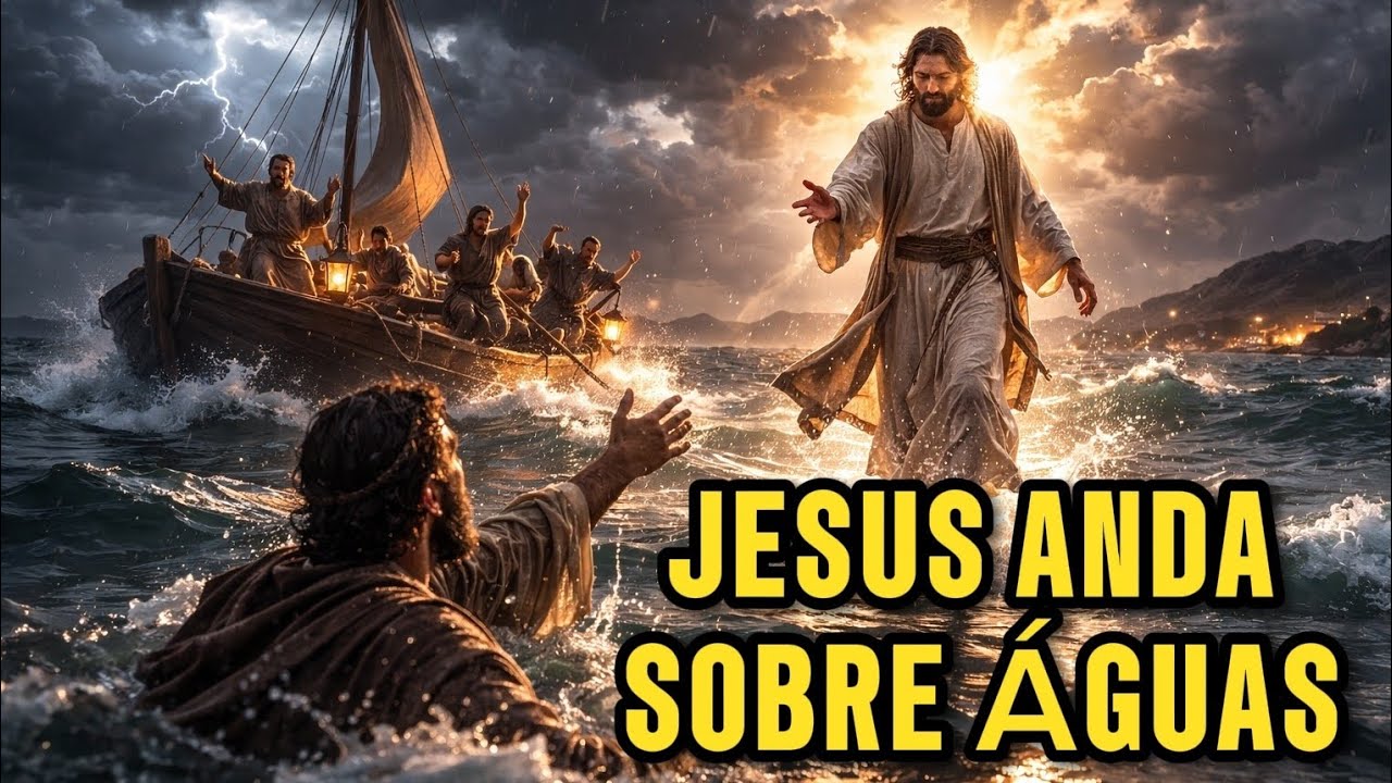 ELE CAMINHOU SOBRE O QUE PODIA AFOGÁ-LO | O milagre do mar que revelou quem manda na natureza