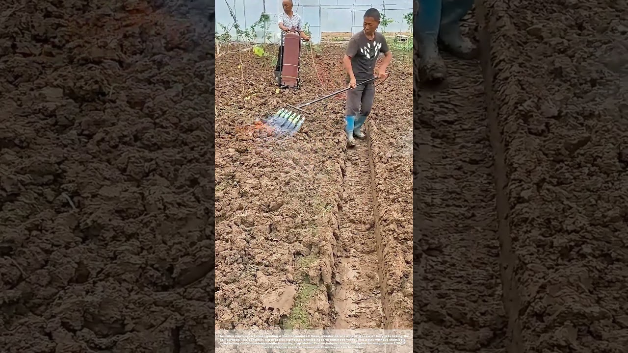 Flames Over Fields: The Ancient Art of Fire Weeding