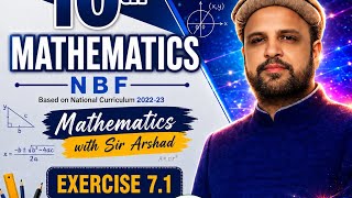 Class 10th Mathematics NBF Federal Board Islamabad Exercise 7.1 Questions 1, 2