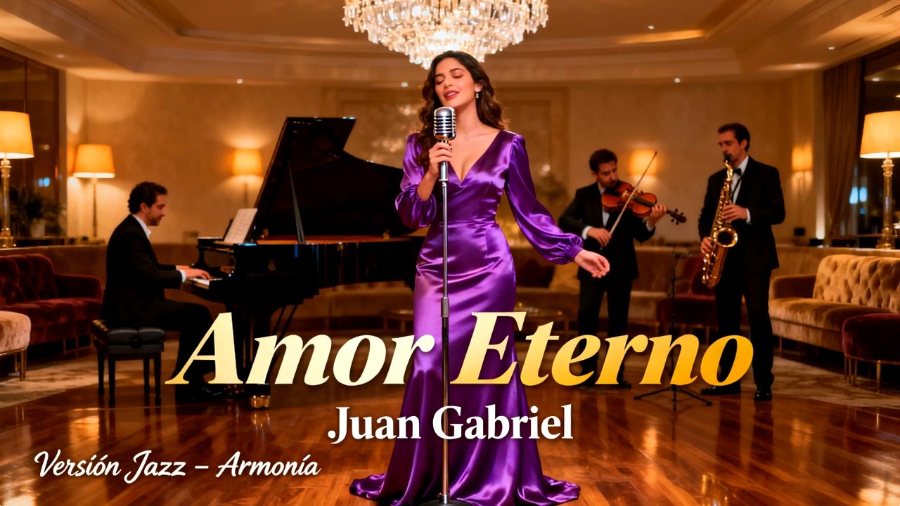 Amor Eterno – Juan Gabriel | Cover Bolero Jazz | Jazz Latino Romántico y Elegante