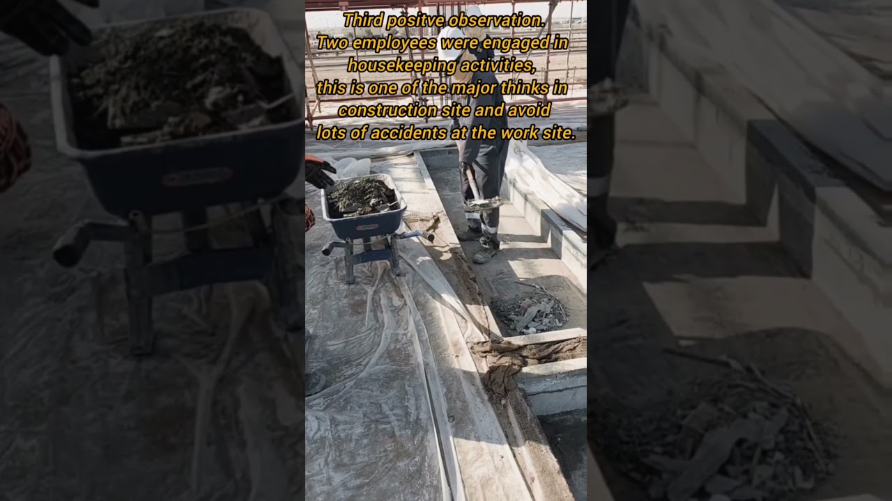 Work site safety requirements, observations,and control measures