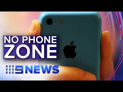 New tech savy technique to keep phones away from classrooms | Nine News Australia