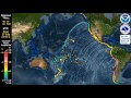 Tsunami Forecast Model Animation: Chile 2010