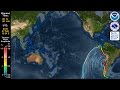 Tsunami Forecast Model Animation: Chile 2010