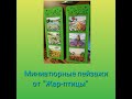 Миниатюрные пейзажи от "Жар-птицы", полный отчет - от старта до оформления