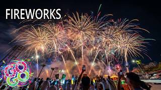 Watching Fireworks From The Back Of The Crowd