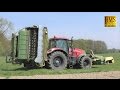 Gras mähen - Case 230 mit Krone Easy Cut 9140 CV Collect 8,7m - LU Wilkens, Bargdorf