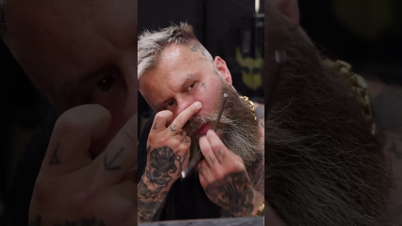 Pavel does the full beard routine