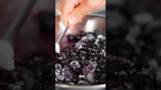 Only 2-Ingredient Blueberry Sauce! #shorts