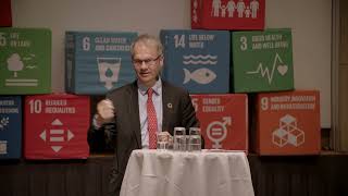 Stockholm 50+ event at SSE, Keynote speaker Anders Grönvall
