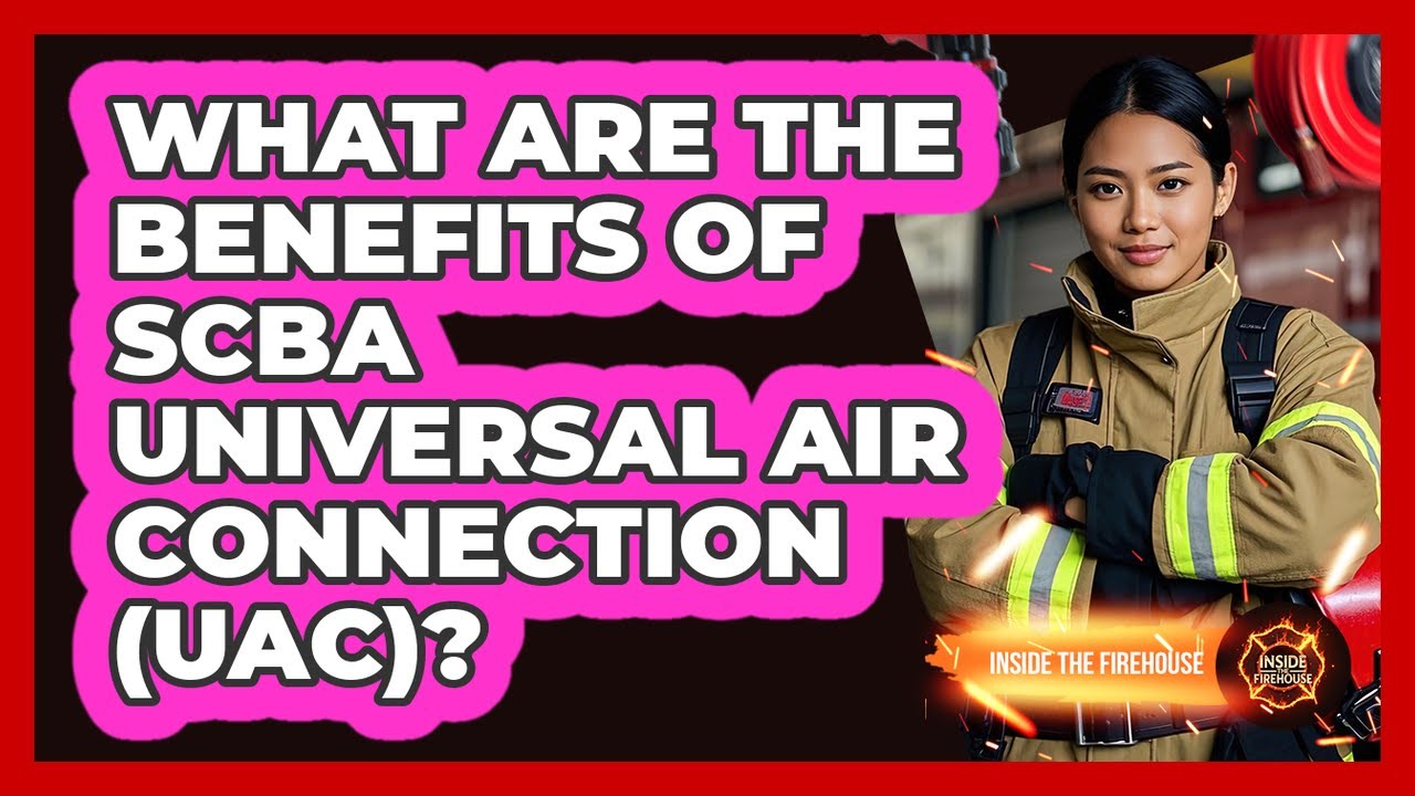 What Are The Benefits Of SCBA Universal Air Connection (UAC)? - Inside the Firehouse