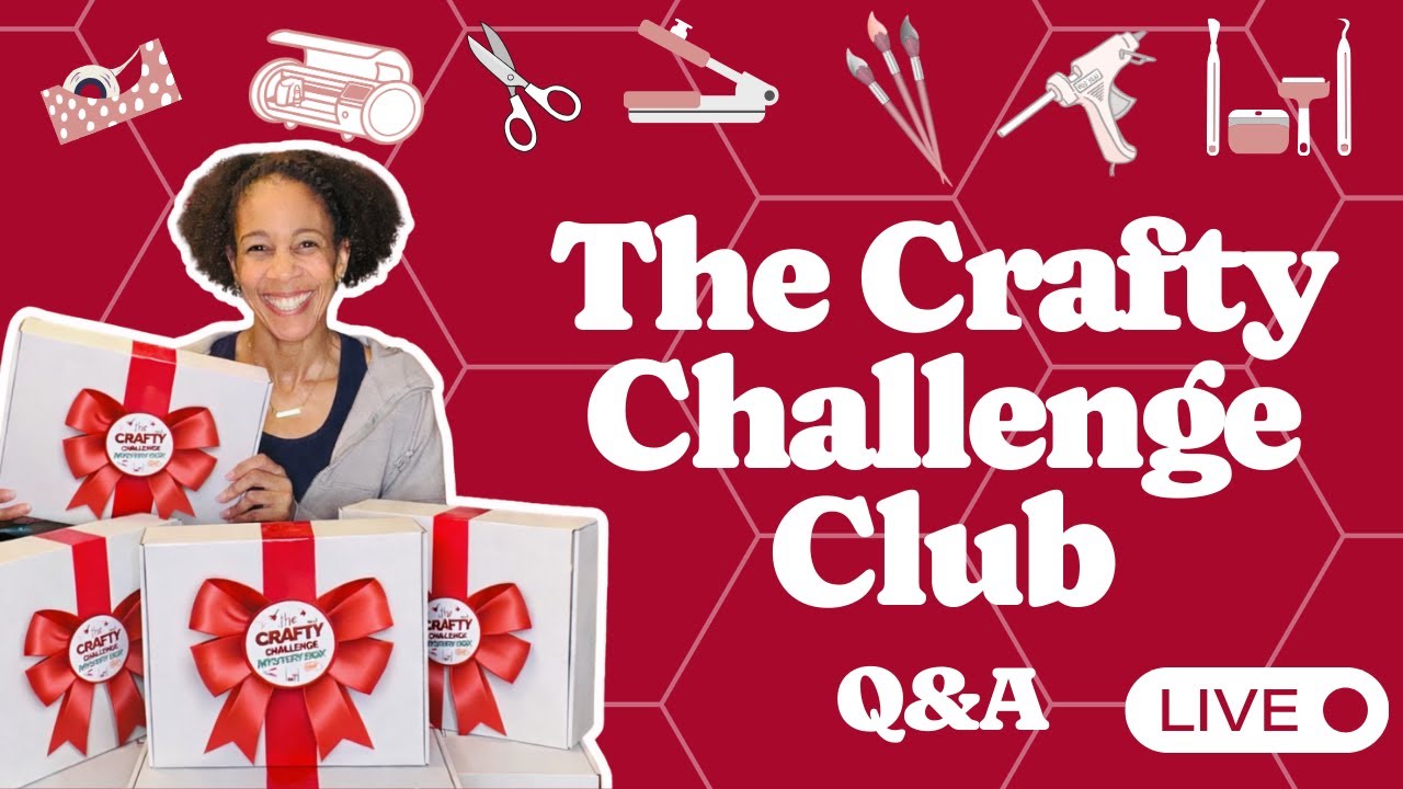 The Crafty Challenge Club Is Open: Live Q&A - YouTube