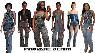 Trendy Denim Pieces Try-on Haul Ft. Innovare Denim - YouTube