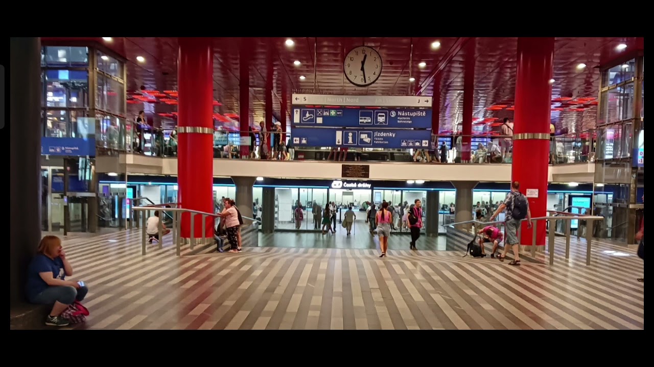 Hlášení vlaků Praha hlavní nádraží 7.7.2023