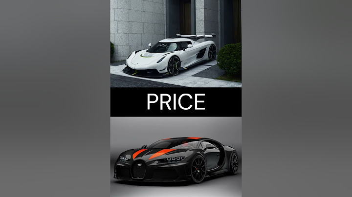 Bugatti Chiron SS 300+ vs. Koenigsegg Jesko Absolut #bugatti #car #koenigsegg #shorts