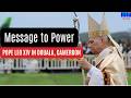 LIVE Pope S Third Stop In Cameroon Douala Welcomes Pope Leo XIV 