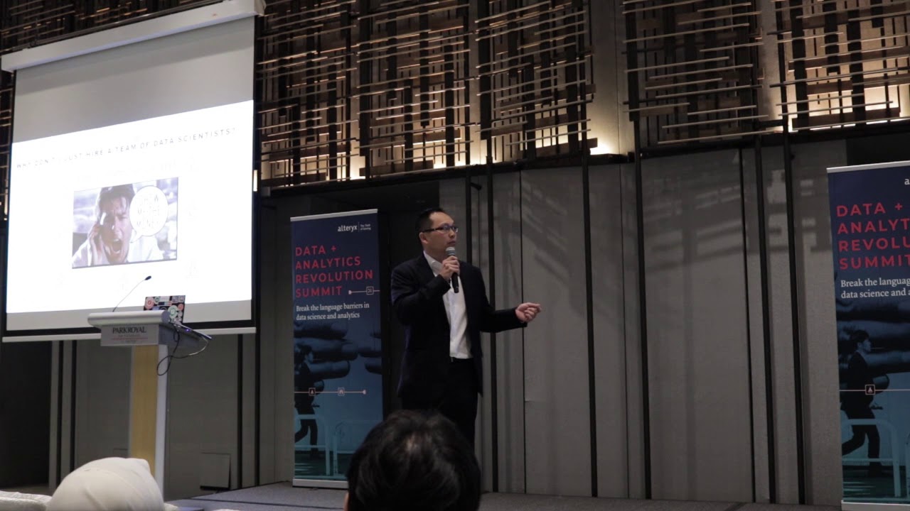 Alteryx Singapore Data revolution summit - Aug 2019