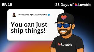 How to Publish Your Projects with Lovable (28 Days of Lovable - EP. 15)
