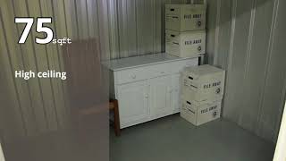 75sqtf Self Storage Unit Size Help