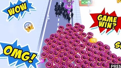 NEW UPDATE! Crowd City 👶👶🏃‍♀️All Levels  Walkthrough gameplay Android ios