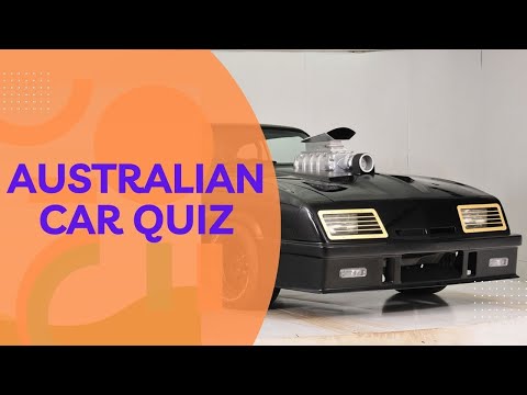Australian Car Trivia Questions And Answers