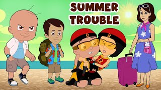 Mighty Raju  Summer Trouble | Family Vacation Special Video | YouTube Cartoons for Kids