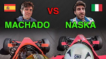 NASKA VS MACHADO - A PHENOMENON! HOW DOES HE GIVE ME 1.5 SECONDS/LAP? RACING IS LIFE 2019 EP.11