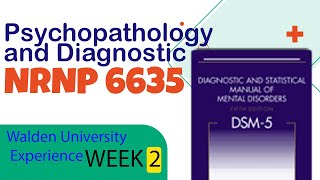 WEEK 2: Walden University NRNP 6635: Psychopathology and Diagnostic Reasoning PMHNP Program