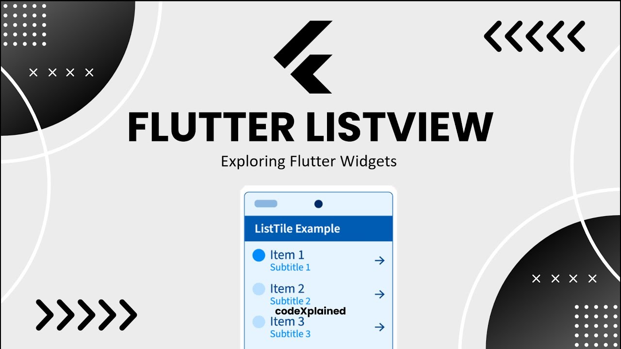 12 | ListView in Flutter | Create Scrollable Lists | Flutter Tutorial in Hindi