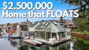 This home floats like a boat but lives like a home!