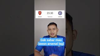 Gak sabar mau lawan arsenal lagi #derbylondon #chelsea #arsenal #theblues #thegunners