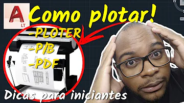 Como imprimir a cor branca no AutoCAD?