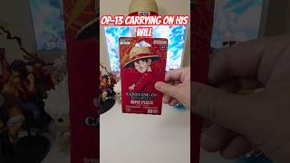 OP-13 Carrying on his will #onepiece #optcg #onepiecetcg  #onepiececards #packopening