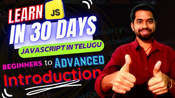 Learn JavaScript in 30 days | Episode -1 Introduction to JavaScript | #javascript  #telugu