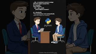 Python Constructor (init) Explained 🐍 #shorts #programminglanguage