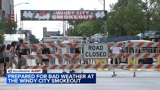 Windy City Smokeout continues Friday with evacuation plan ready as severe storms expected