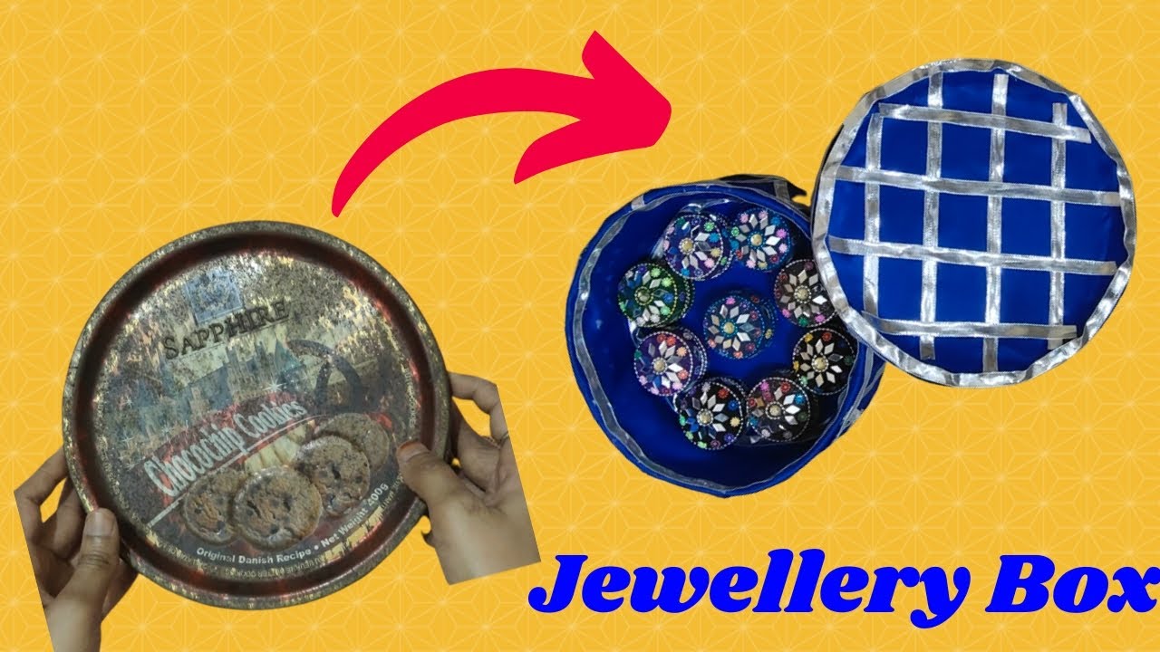 Best Out Of Waste/Jewellery Box Making Idea/Creativity Making From