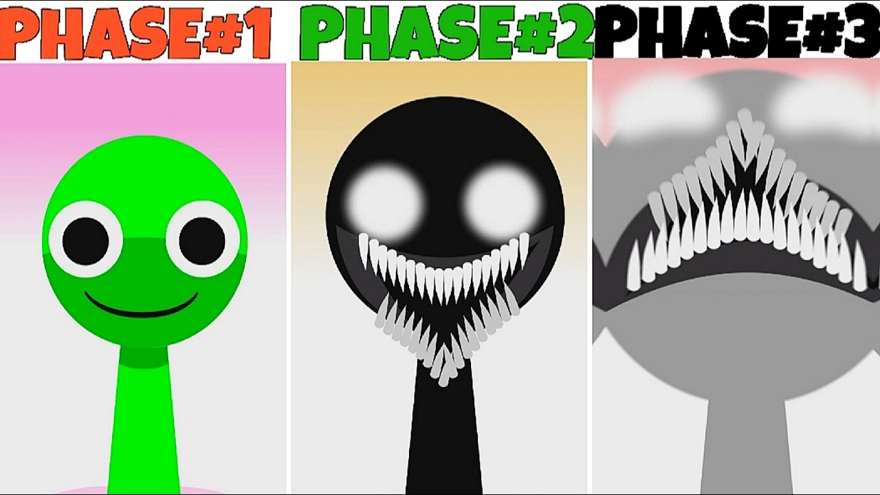 All Phases in New Incredibox Sprunki Oc of Fun Clicker: From Phase 1 to Phase 3