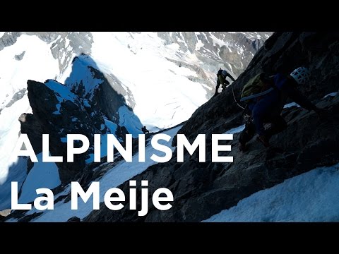 #1 Traversée de la Meije Arête du Promontoire Grand Pic et traversée alpinisme montagne Oisans