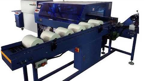 Automatic Maxi Roll Shrink Wrapping Machine