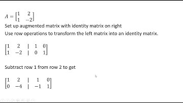 Linear Algebra: Solving Linear Equation with Inverse Matrix